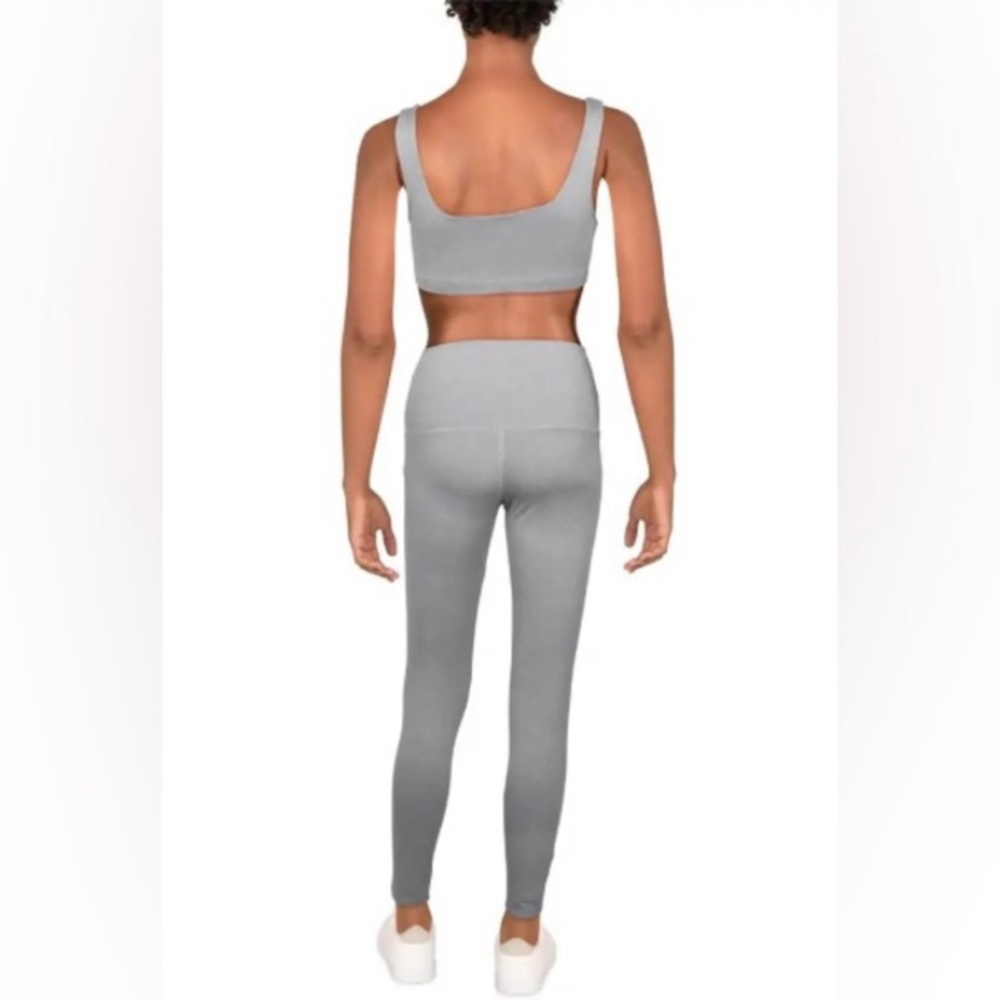 Catherine Malandrino Women's 2 Piece Legging & Sports Bra Activewear Set Size L - Picture 2 of 12